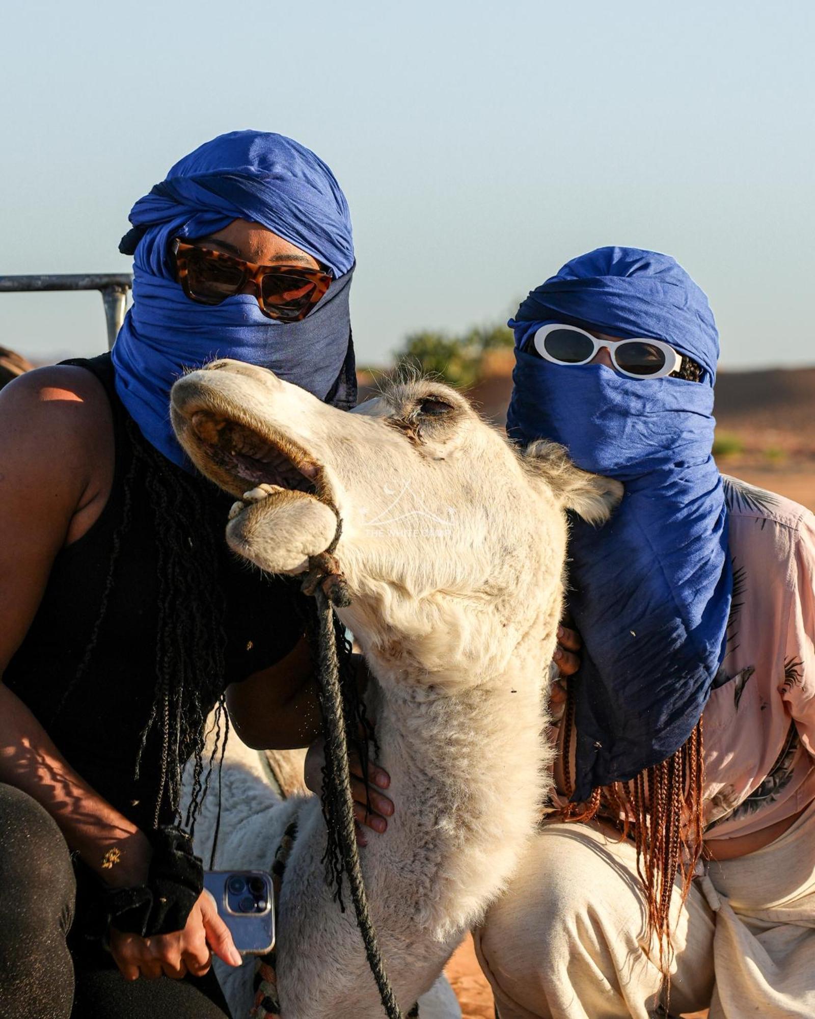 The White Camp - Your Merzouga Luxury Desert Camp & Erg Chebbi Dunes Camel Riding Eksteriør billede